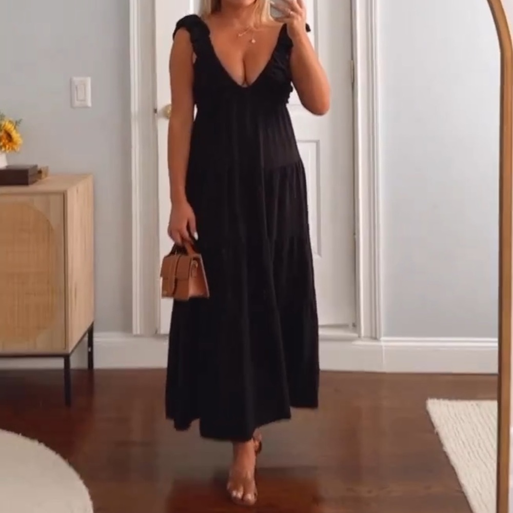 Jason Wu Black Textured Garment